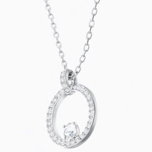 Swarovski Circle Pendant Necklace